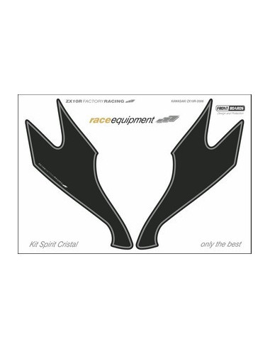 Kit graphique de protection frontale   ZX10R FACTORY RACING
