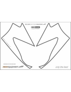 Kit graphique de protection frontale   ZX10R FACTORY RACING 2