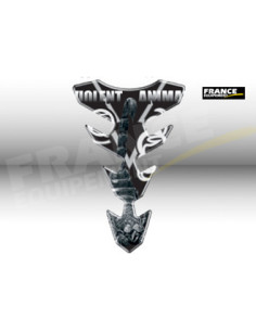 Protège Réservoir 1 Pièce "SCORPION" Format : 221,1x144,3mm Noir