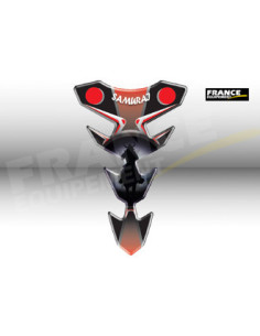 Protège Réservoir 1 Pièce "SAMURAI" Format : 221,1x144,3mm Rouge