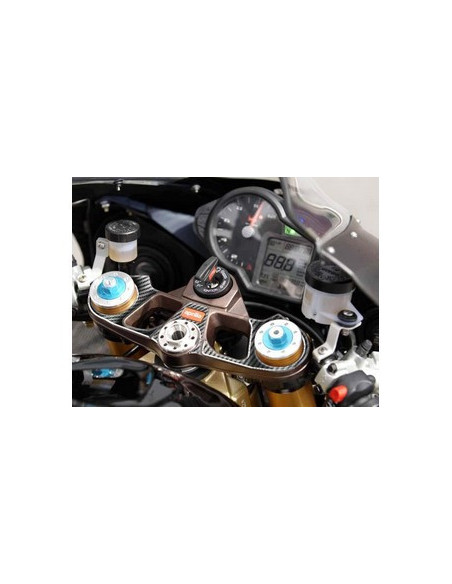 Protège T de fourche "Carbone" pour APRILIA RSV 1000 2006/2010