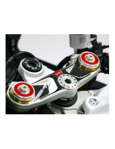 Protège T de fourche "Carbone" pour APRILLIA RSV4 2009/2015
