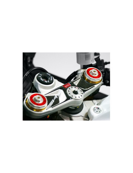 Protège T de fourche "Carbone" pour APRILLIA RSV4 2009/2015