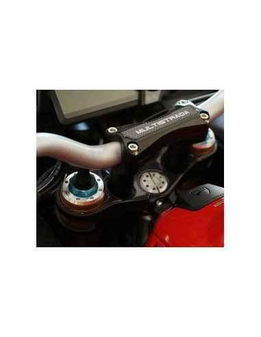 Protège T de fourche "Carbone" pour DUCATI MULTISTRADA 2011/2014