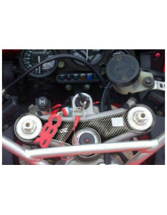 Protège T de fourche "Carbone" pour Honda 900 CBR 1996-1997