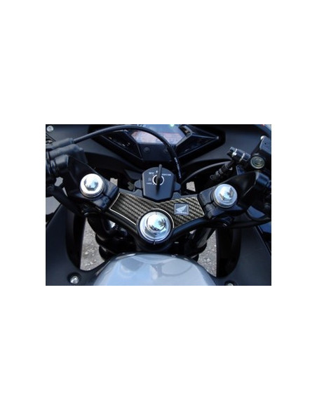 Protège T de fourche "Carbone" pour Honda 125 CBR 2010-2015
