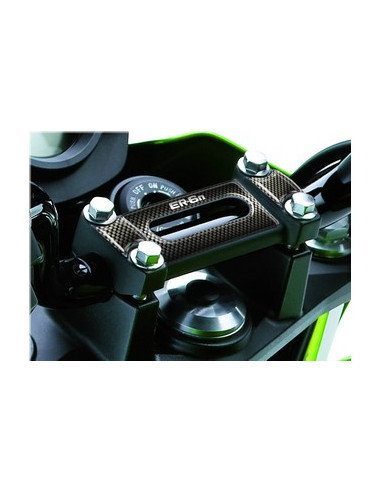 Protège T de fourche "Carbone" pour Kawasaki 600 ER6N 2007-2008