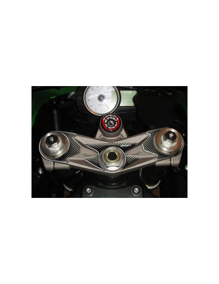 Protège T de fourche "Carbone" pour Kawasaki ZX6R 2007-2008