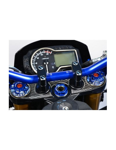 Protège T de fourche "Carbone" pour Suzuki 750 GSR 2011-2015