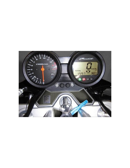 Protège T de fourche "Carbone" pour Suzuki 1250 BANDIT A/SA 2007-2010