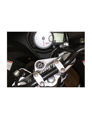 Protège T de fourche "Carbone" pour Suzuki 650 GSX F 2008-2014