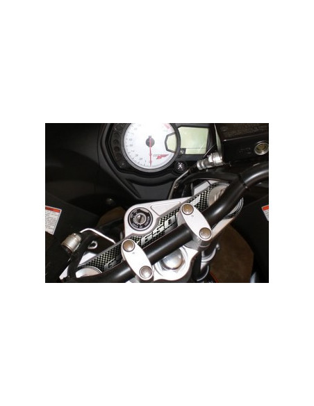 Protège T de fourche "Carbone" pour Suzuki 650 GSX F 2008-2014