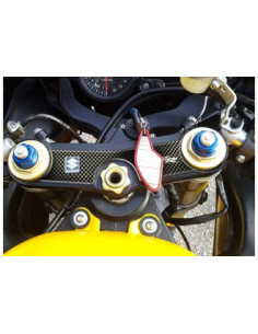 Protège T de fourche "Carbone" pour Suzuki 750 GSXR 2004-2005