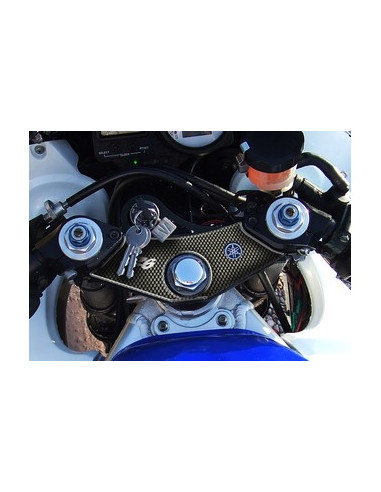 Protège T de fourche "Carbone" pour Yamaha R6 jusqu'à 2002