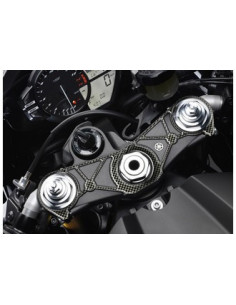 Protège T de fourche "Carbone" pour Yamaha R1 2009-2011