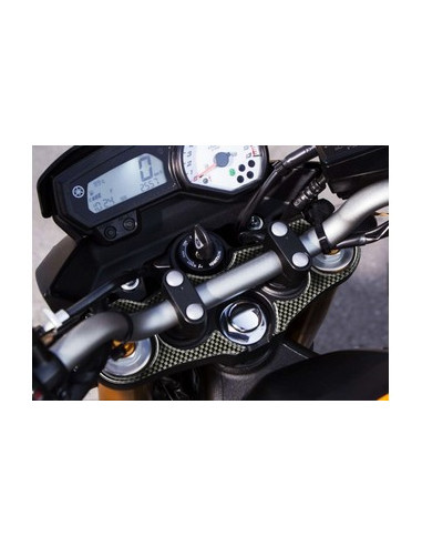 Protège T de fourche "Carbone" pour Yamaha FZ8 2010-2014