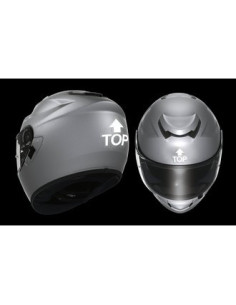 Déco moto 6 pièces "TOP" Blanc