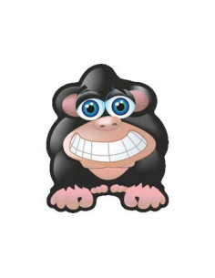 Label déco moto "GORILLE". 2 pièces.