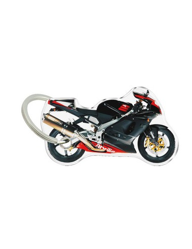 Porte-cléfs en Résine "APRILIA RSV" Format : 40x40mm