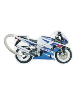 Porte-cléfs en Résine "SUZUKI GSXR" Format : 40x40mm