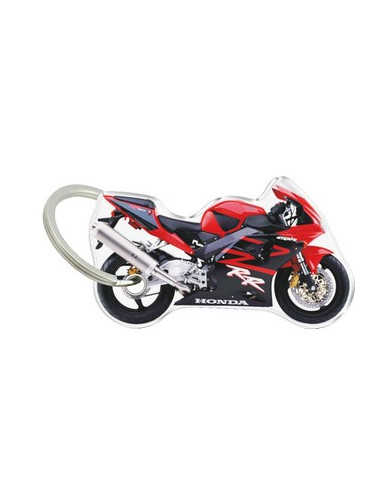 Porte-cléfs en Résine "HONDA CBR 900 2002" Format : 40x40mm