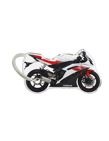 Porte-cléfs en Résine "YAMAHA R6 2008" Format : 40x40mm