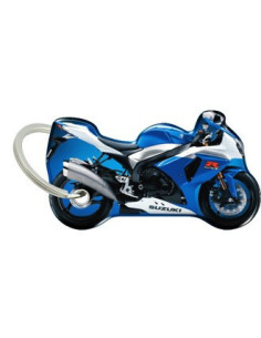 Porte-cléfs en Résine "SUZUKI GSXR 1000" Format : 40x40mm
