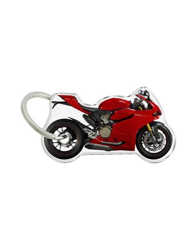 Porte-cléfs en Résine "DUCATI PANIGALE" Format : 40x40mm