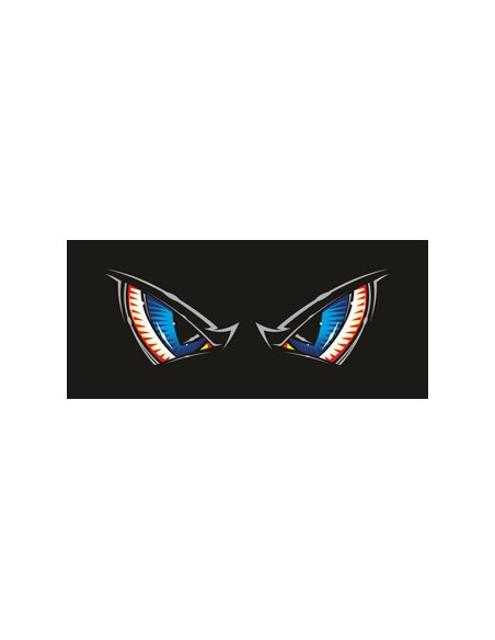 Autocollant ONE VISION N°2 PERFORE POUR