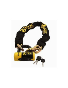 ANTIVOL AUVRAY CHAINE XTREM D.13,5 L.100cm + Cadenas