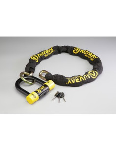 ANTIVOL AUVRAY CHAINE XTREM MEDIUM D.13,5 L.140cm + Cadenas