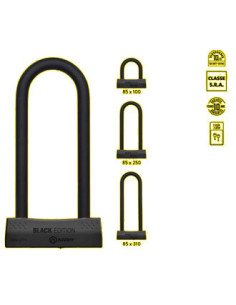 ANTIVOL AUVRAY U K10 - 85X100mm BLACK EDITION