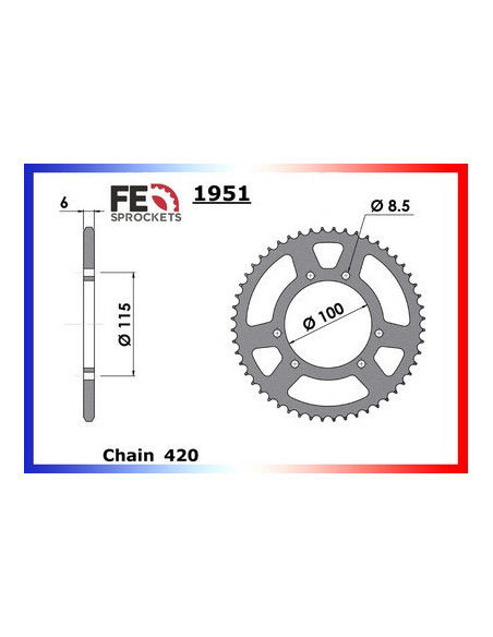 C/A PEUGEOT 50.XP6 '98/01  52  420