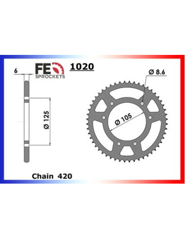 C/A PEUGEOT 50.XP7 POWER '12  50  420