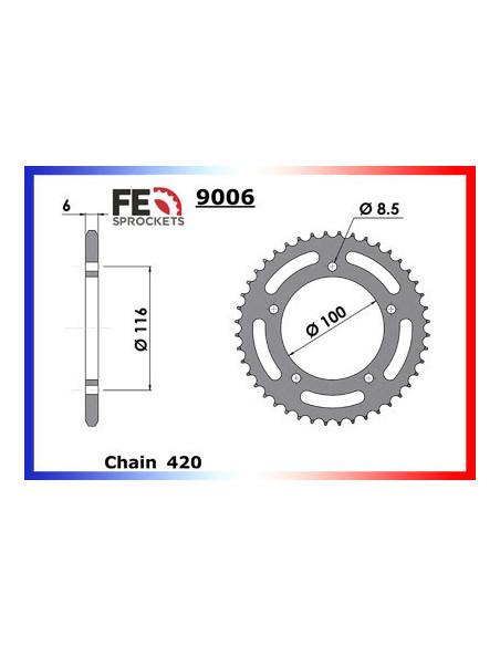 COUR AC KX80 '83/85 48 420