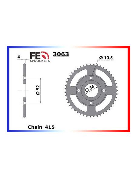 C/A MBK  50.X.POWER '97/98  47  415