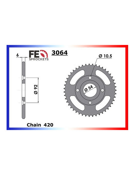 C/A MBK  50.X.POWER '97/98  47  420