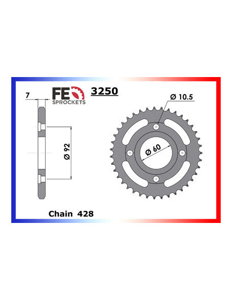 COUR AC RDX1252R6 39 428