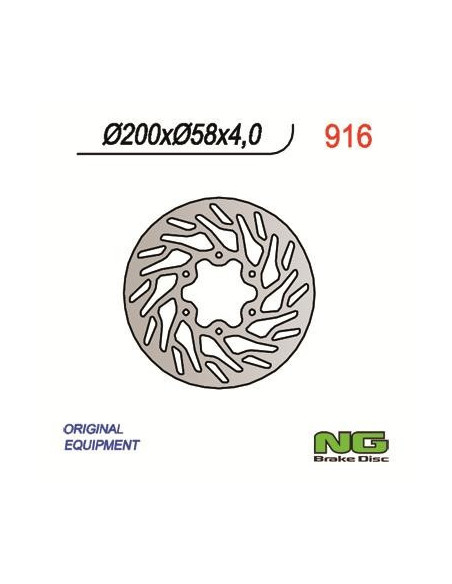 Disque de frein moto NG Brake Rieju SMX 50