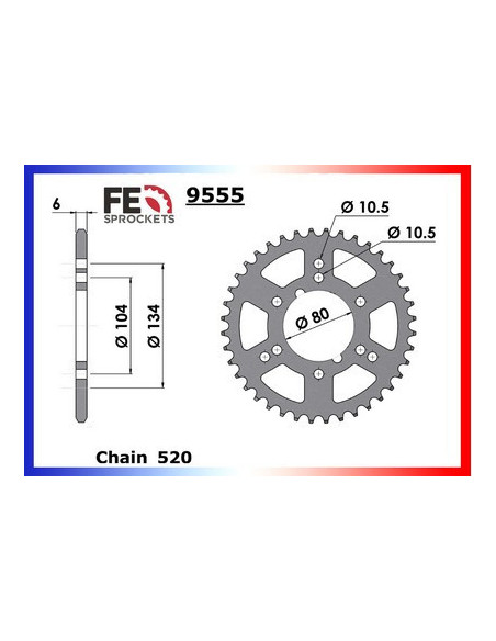 C/A POLARIS  40  520