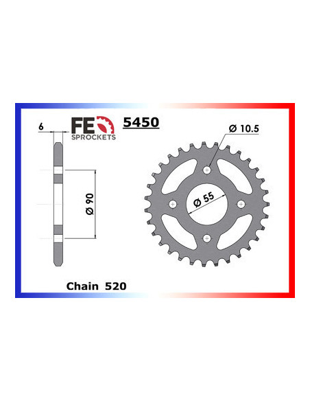 C/A CMX.250.REBEL '96  31  520