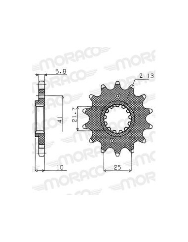 Kit chaine DID pour Honda NX 650 Dominator 95 à 00