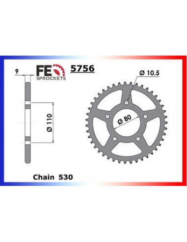 COUR AC CBX400F-VF400F 36 530