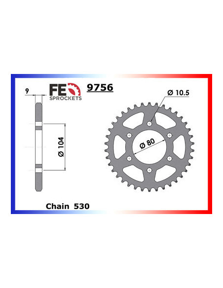 COUR AC Z400F/ZR400R 42 530