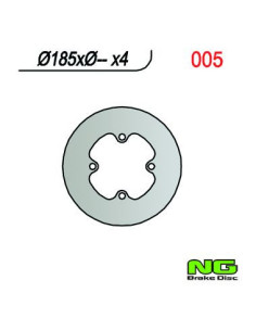 DISQUE DE FREIN NG BRAKE FIXE AVANT GAUCHE