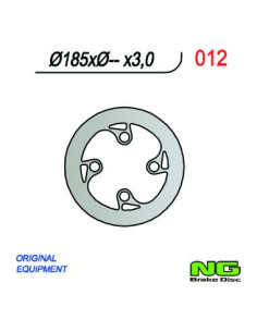 DISQUE DE FREIN NG BRAKE FIXE