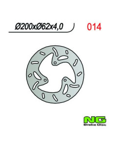 DISQUE DE FREIN NG BRAKE FIXE ARRIERE DROIT