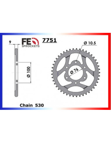 COUR AC GSX550ESD/EFE 46 530