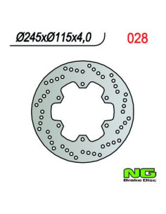 DISQUE DE FREIN NG BRAKE FIXE ARRIERE DROIT