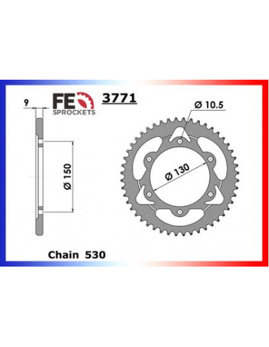 C/A FZR.600 '94/95  40  530